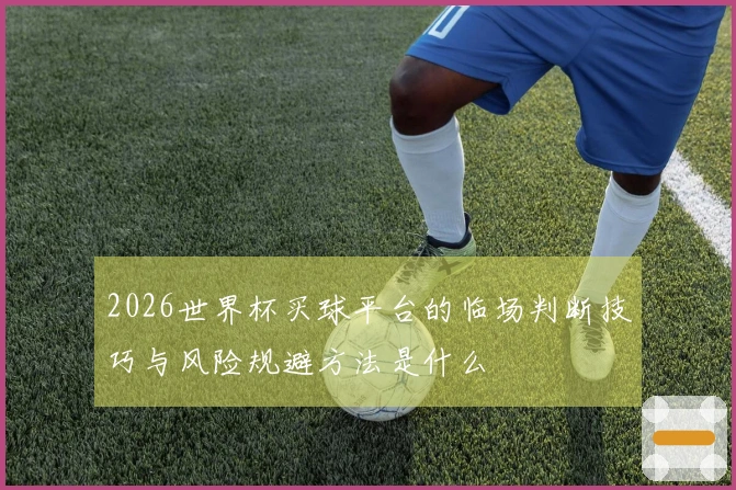 2026世界杯买球平台的临场判断技巧与风险规避方法是什么
